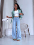 Jeans pants "CHEWY" T265-56 - LIGHT BLUE